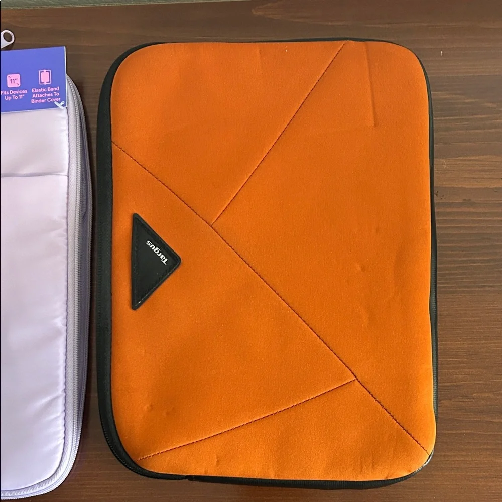 iPad Orange and Purple Tablet Sleeves